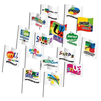 Drapeau en création